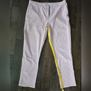 Joules Hesford Dusky Pink High Rise Chinos 14